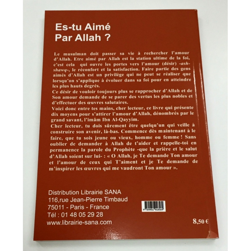 Es-Tu Aimé par Allah ? - l'Imam Ibn Al Qayyim - Edition Al Madina