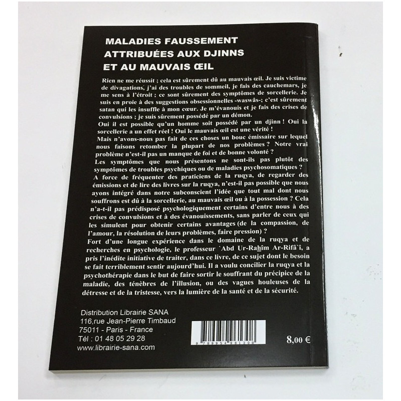 Maladies Faussement Attibuées aux Djinns et au Mauvais Oeil - Edition Al Madina