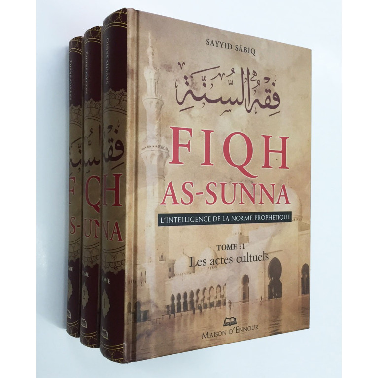 Fiqh Sunna en 3 Tome  de Cheikh Sayyid Sâbiq - Edition Ennour