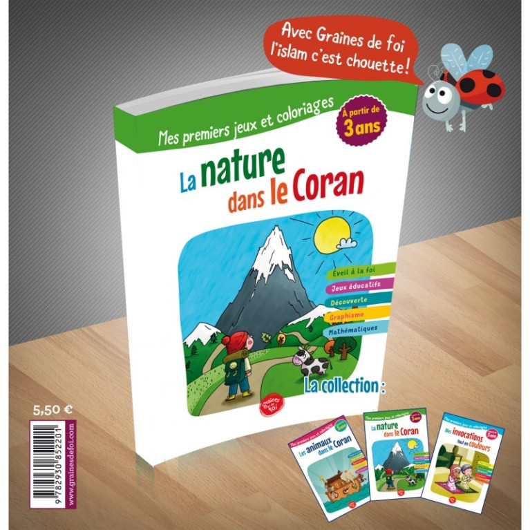 La Nature dans le Coran - à partir de 3 ans - Edition Graines de Foi