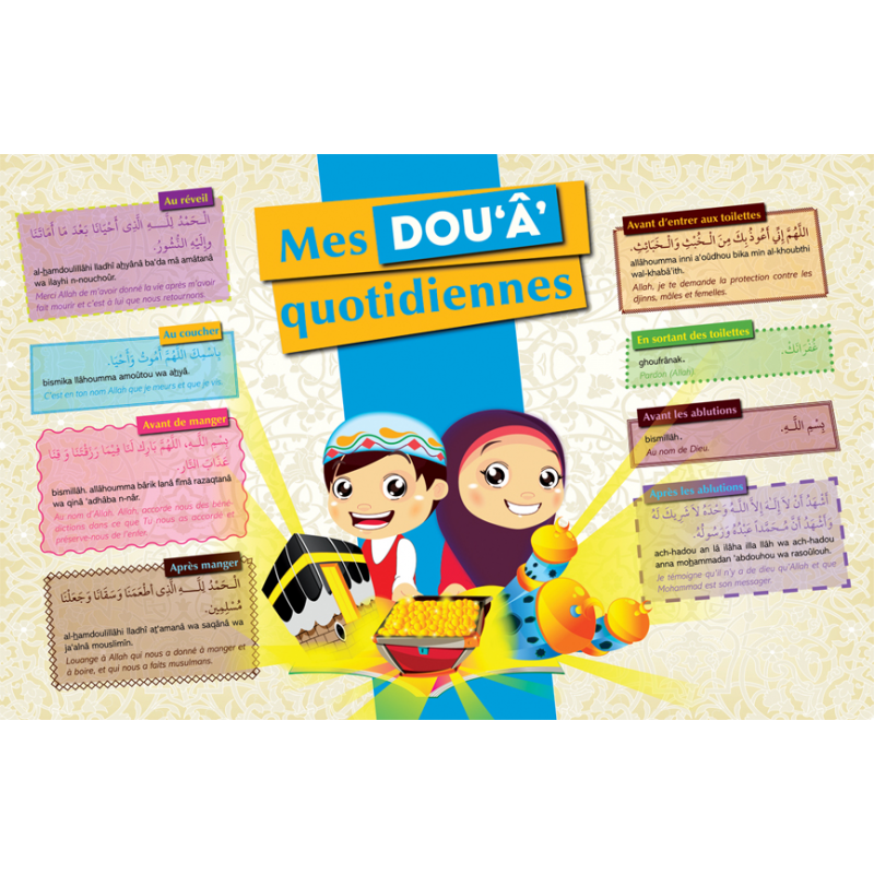 Le Coran Expliqué aux Enfants - Juz Amma - Poster + CD Rom Interactif Inclus - Edition Tawhid