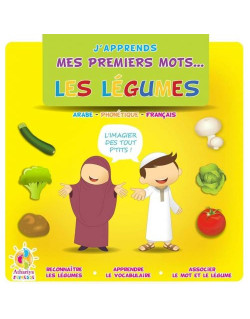 J'Apprends Mes Premiers Mots... - Les Légumes - dés 2 Ans - Edition Athariya Kids