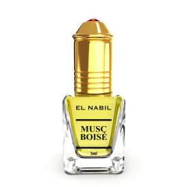 Musc Boisé 5 ml - Saudi Perfumes - Sans Alcool - El Nabil