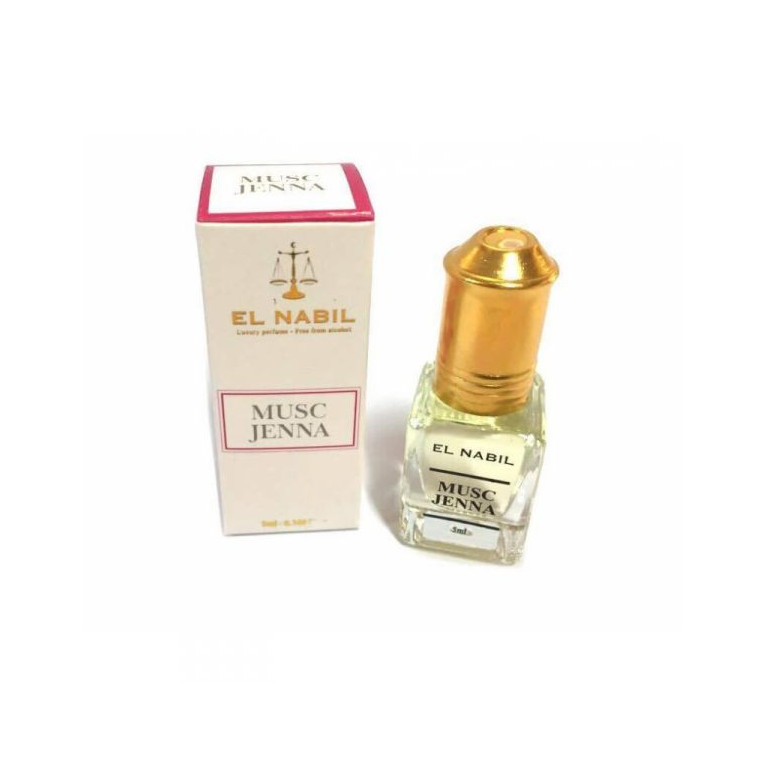 Musc Jenna 5 ml - Saudi Perfumes - Sans Alcool - El Nabil