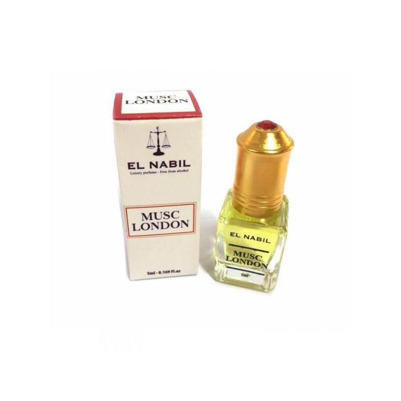 Musc London 5 ml - Saudi Perfumes - Sans Alcool - El Nabil
