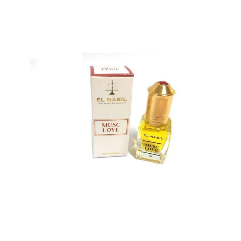 Musc Love 5 ml - Saudi Perfumes - Sans Alcool - El Nabil