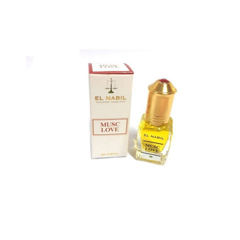 Musc Love 5 ml - Saudi Perfumes - Sans Alcool - El Nabil