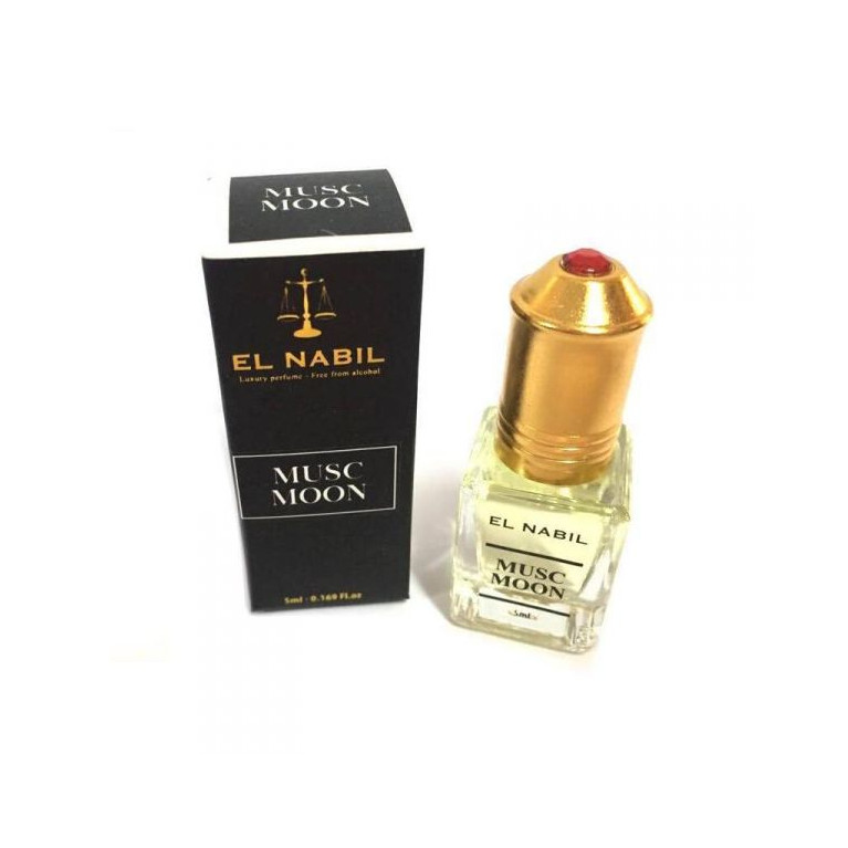 Musc Moon 5 ml - Saudi Perfumes - Sans Alcool - El Nabil
