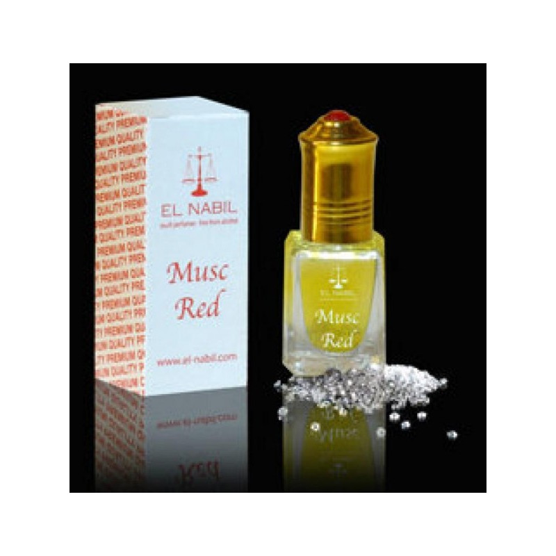 Musc Red 5 ml - Saudi Perfumes - Sans Alcool - El Nabil