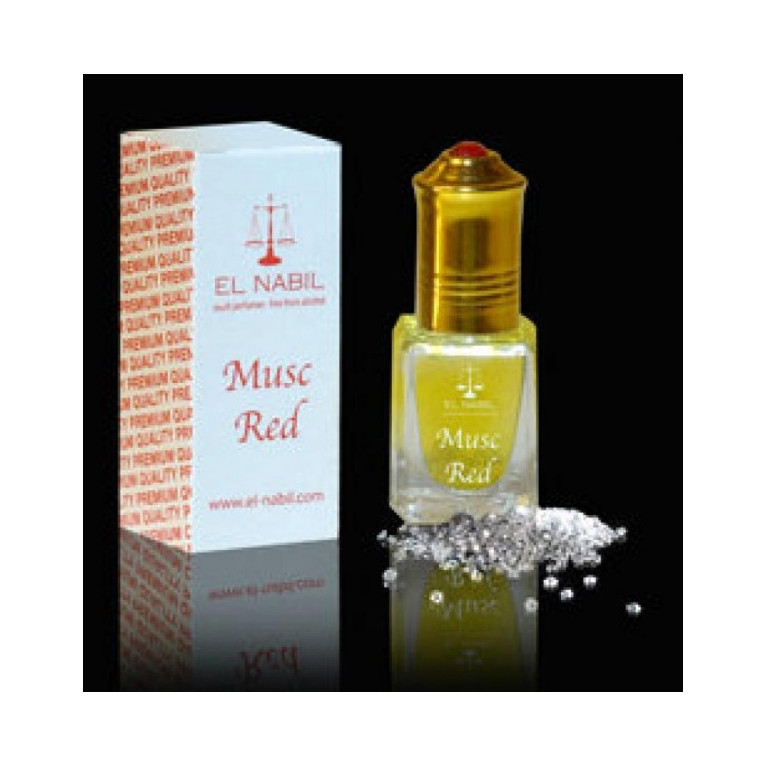 Musc Red 5 ml - Saudi Perfumes - Sans Alcool - El Nabil