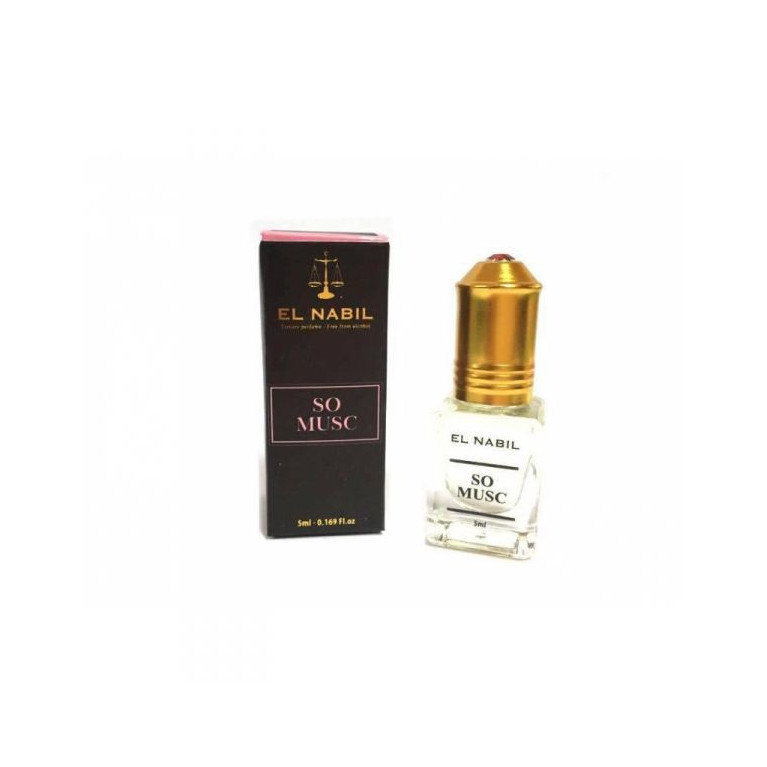 Musc So Musc 5 ml - Saudi Perfumes - Sans Alcool - El Nabil