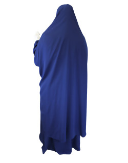 jilbab bleu roi