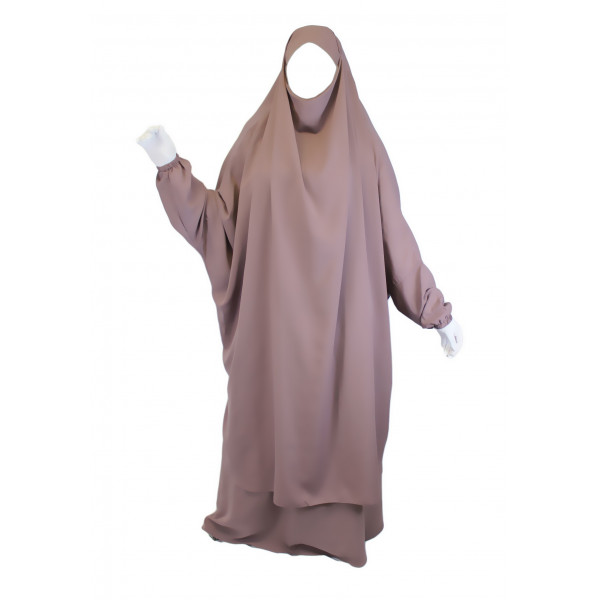 Jilbab 2P Jupe , Rose Poudre 174 , Wool Peach , Jilbeb El Bassira , 5461