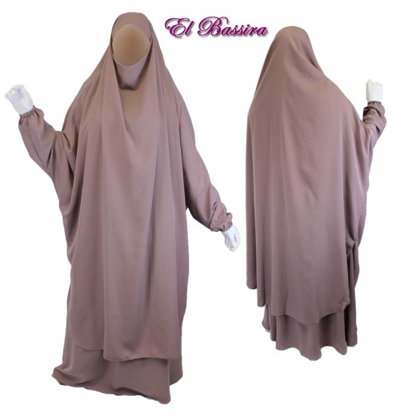 Jilbab 2P Jupe , Rose Poudre 174 , Wool Peach , Jilbeb El Bassira , 5461