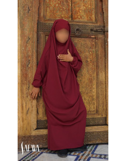 Jilbab Enfant - Bordeaux - Safwa