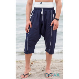 Sarouel de Bain Lycra - Bleu Nuit - Qaba'il - 3049