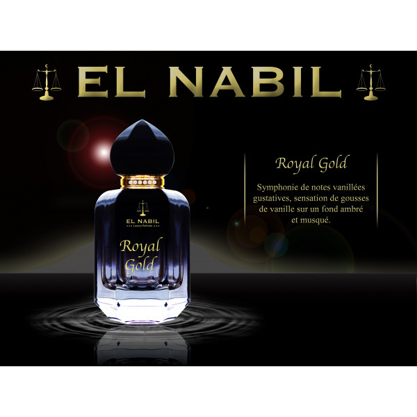 Parfum Spray El Nabil "Royal Gold" 50 ml - Avenue du Muslim