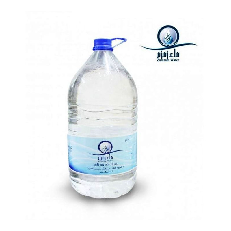 Eau de Zamzam 5 Litres - Mecca - Authentique - Arabie Saoudite