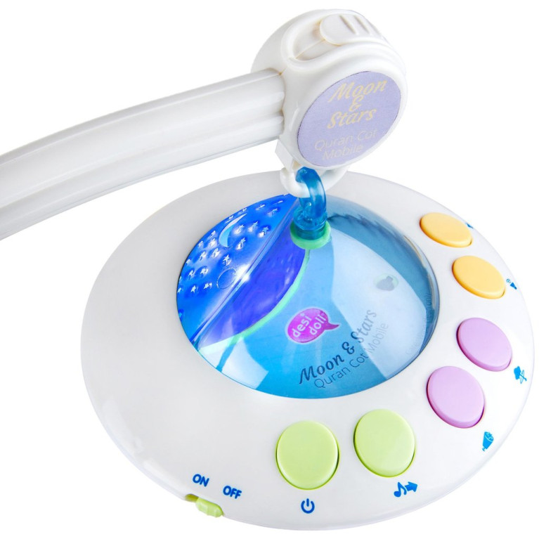 MOBILE BÉBÉ CORANIQUE AVEC TÉLÉCOMMANDE 49,99 € Lune et étoiles & Star