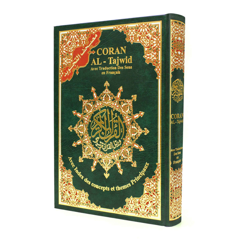 Coran Al Tajwid - Grand Format - Français / Arabe - Edition Al Maarifa