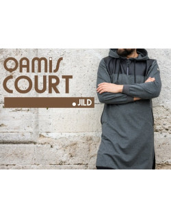 Qamis Jild court Qaba'il Anthracite