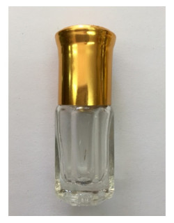 Bouteille en Verre pour Musc 3 ml - FLACON VIDE - Fiole + Bille