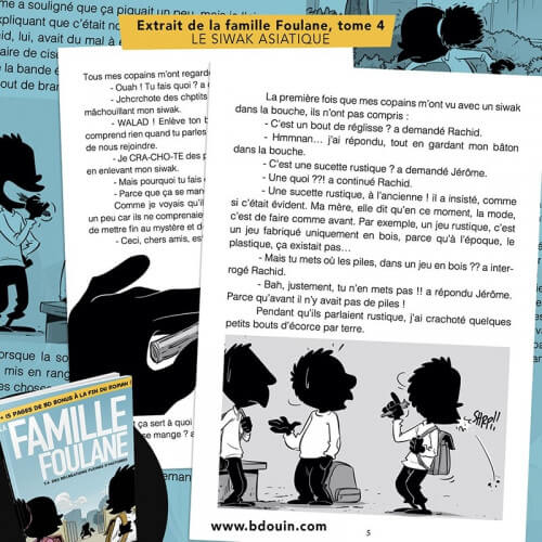 BD - Famille Foulane 4 - Des Récréations Pleines d'Histoires T4 - Edition Du Bdouin