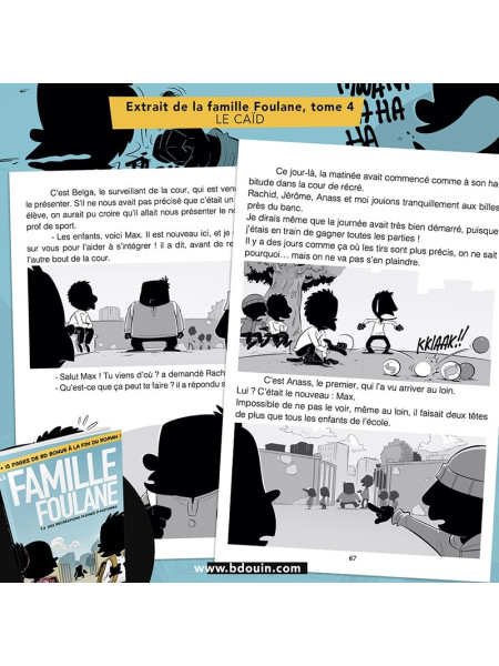 BD - Famille Foulane 4 - Des Récréations Pleines d'Histoires T4 - Edition Du Bdouin