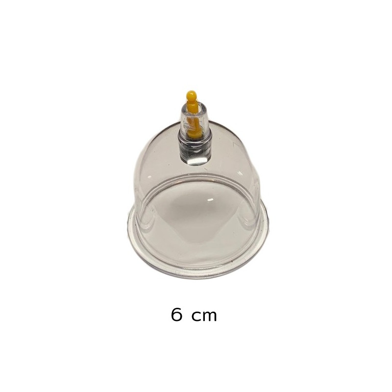 Moyenne Ventouse Plastique - Qualité A Valve Jaune Diamètre 6 cm