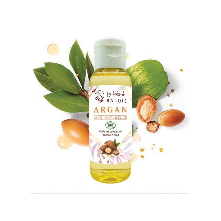 Huile d'Argan BIO - 50 ml - Les Huiles Balqis