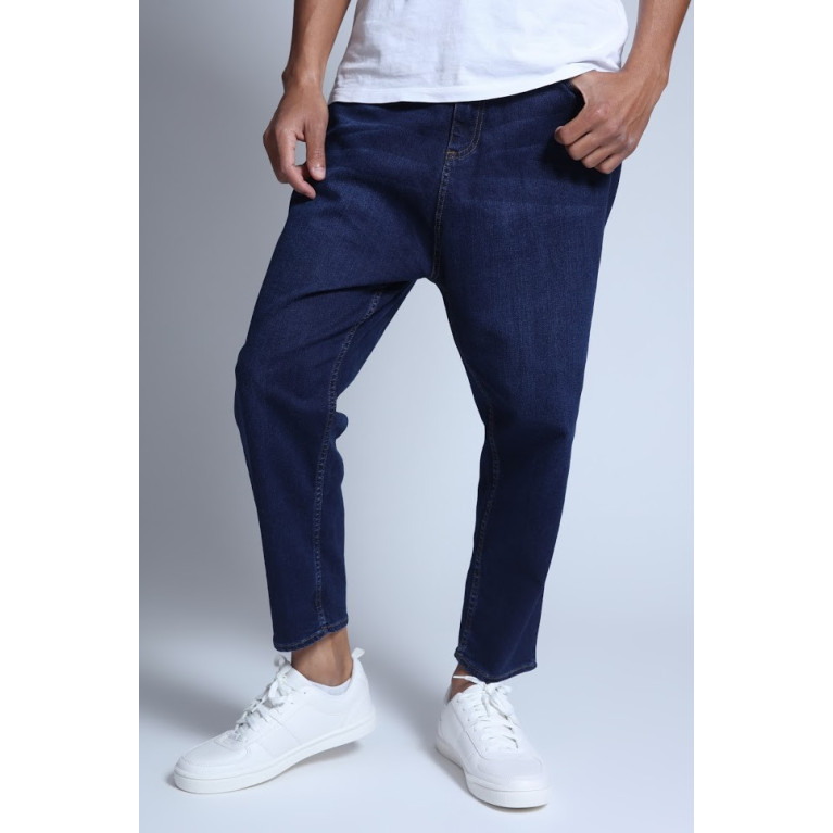 Saroual Hégire Bleu Foncé - Coupe Djazairi - Ansar Clothing Saroual Hégire Bleu Foncé - Coupe Djazairi - Ansar Clothing