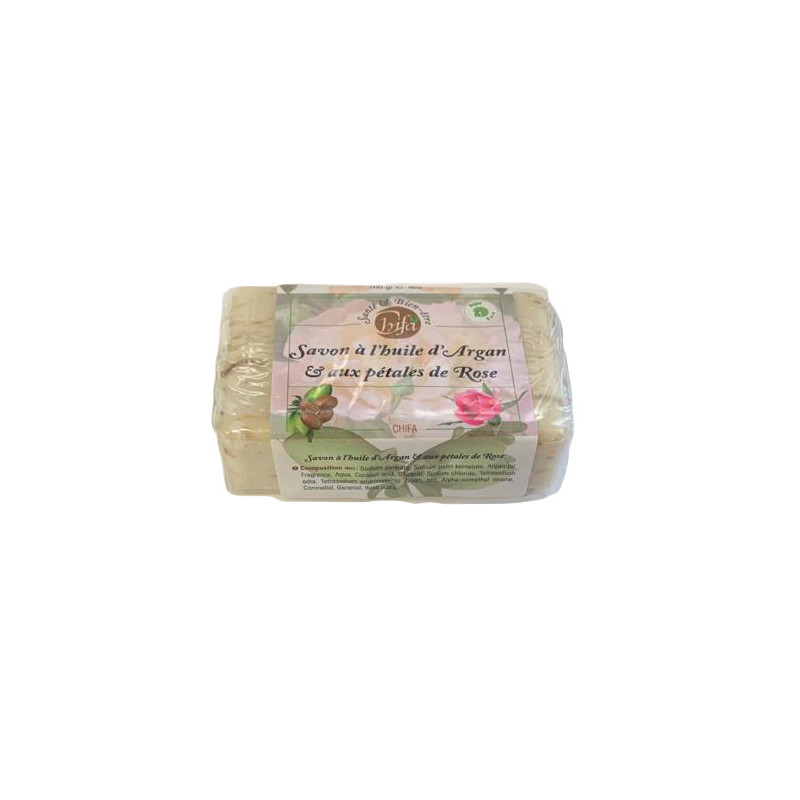 Savon Chifa - Huile d'Argan et Pétale de Rose - 100 gr - 4252