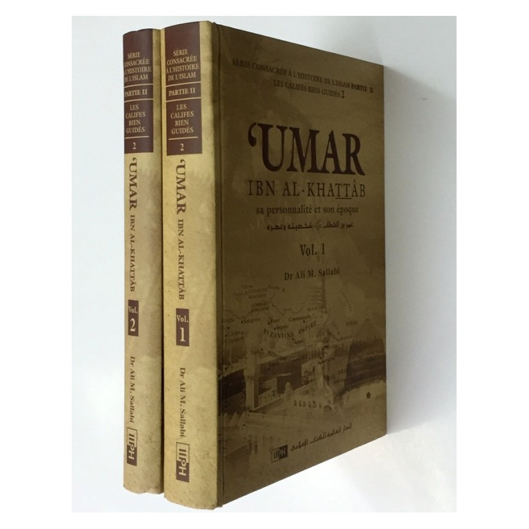 Umar Ibn Al Khattab, sa personnalité et son époque - 2 Vol - Dr Ali M Sallabi - Edition IIPH