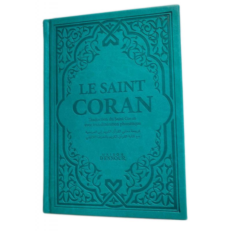 Combien De Pages Contient Le Coran Le Saint Coran Bleu Roi - Couverture Daim - Pages Arc-En-Ciel