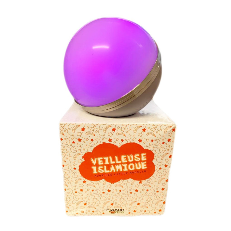 Veilleuse Islamique, Coranique pour Enfants - 6 couleurs, Bluetooth, Invocations, Coran, Adhan... - Mooslim Toys