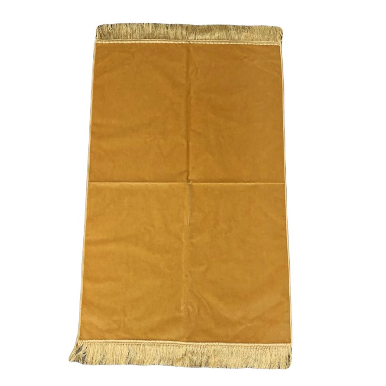 Tapis de Prière de Luxe - Couleur Unis - Beige - U10