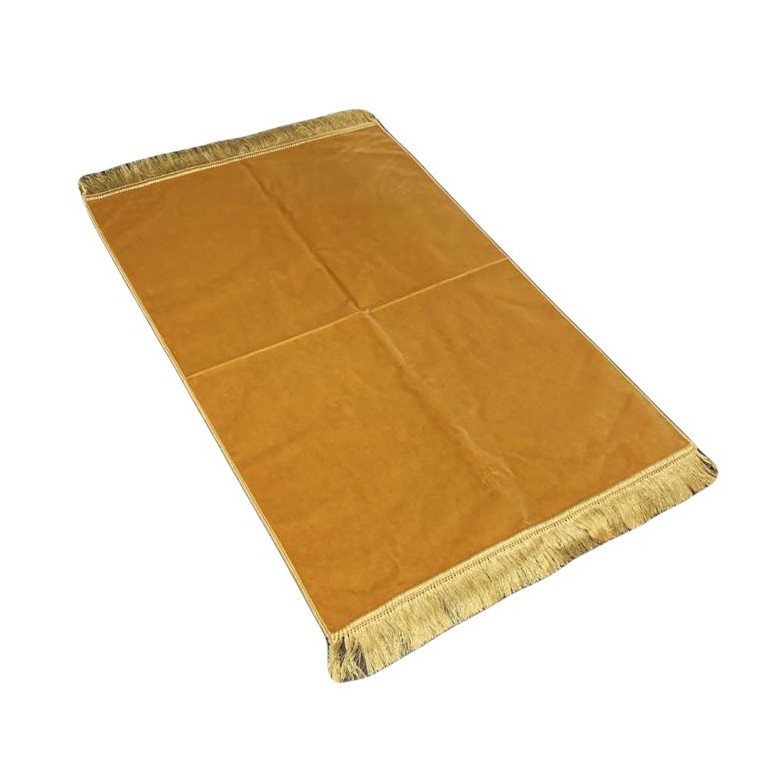 Tapis de Prière de Luxe - Couleur Unis - Beige - U10