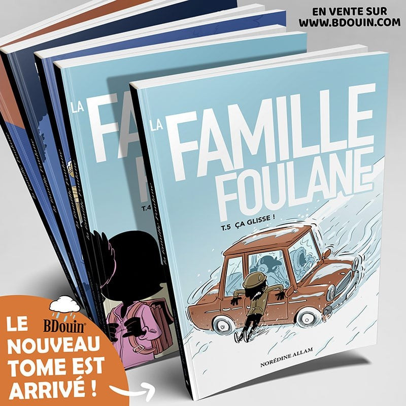 BD - Famille Foulane 4 - Des Récréations Pleines d'Histoires T4 - Edition Du Bdouin