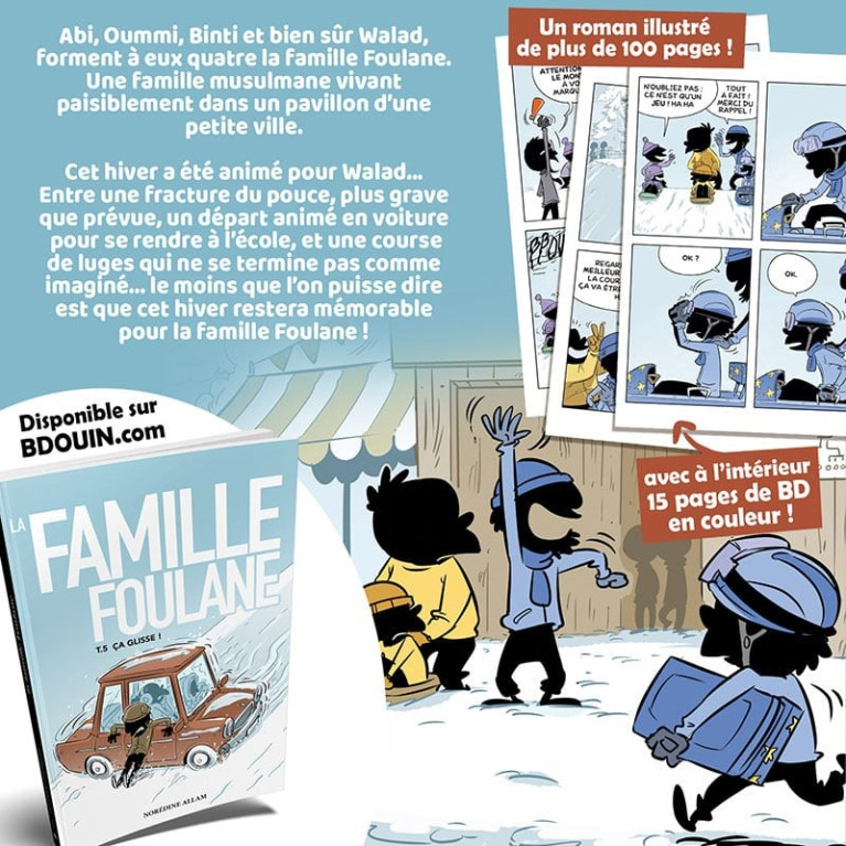 BD - Famille Foulane 4 - Des Récréations Pleines d'Histoires T4 - Edition Du Bdouin