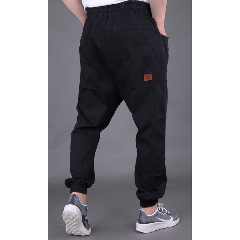 Sarouel Jean Stretch Léger - Noir - Coupe Djazairi : Qaba'il