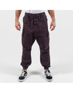 Saroual Pantalon Cargo Basic Anthracite - Usual Fit - DC Jeans Saroual Pantalon Cargo Basic Anthracite - Usual Fit - DC Jeans