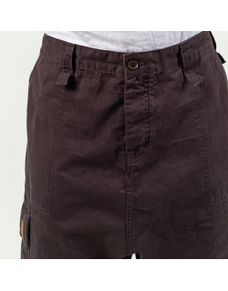 Saroual Pantalon Cargo Basic Anthracite - Usual Fit - DC Jeans Saroual Pantalon Cargo Basic Anthracite - Usual Fit - DC Jeans
