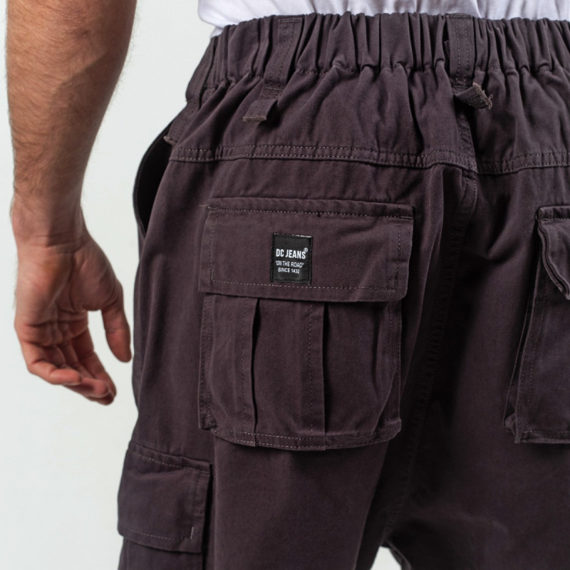 Saroual Pantalon Cargo Basic Navy  - Usual Fit - DC Jeans