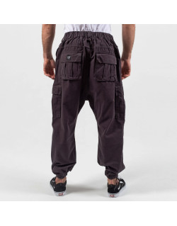 Saroual Pantalon Cargo Basic Anthracite - Usual Fit - DC Jeans Saroual Pantalon Cargo Basic Anthracite - Usual Fit - DC Jeans