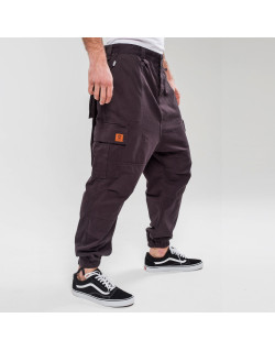 Saroual Pantalon Cargo Basic Anthracite - Usual Fit - DC Jeans