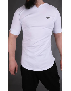 Tshirt Level Blanc Qaba'il : manches courtes