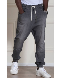 Sarouel Jean Stretch - Gris - Qaba'il : Coupe Djazairi - Pants Léger