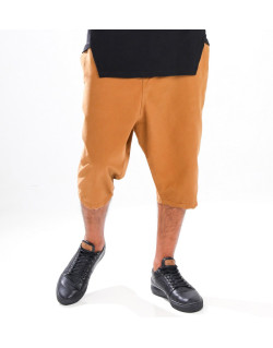 Saroual Short DZ NIII 100% Coton - Beige - Coupe Djazairi - Na3im