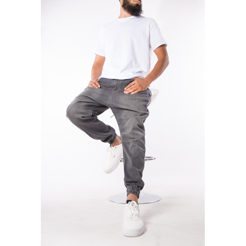 Saroual D3 FIT JEANS - Light GRIS Foncé - Timssan Saroual D3 FIT JEANS - Light GRIS Foncé - Timssan
