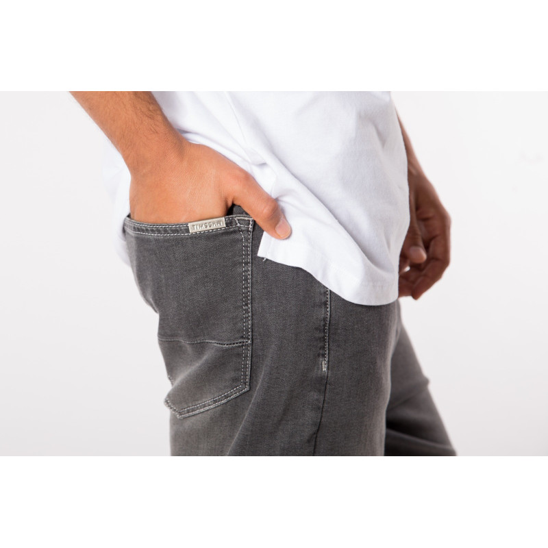 Saroual D3 FIT JEANS - Light GRIS Foncé - Timssan Saroual D3 FIT JEANS - Light GRIS Foncé - Timssan